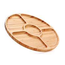 Platter, bamboo wood, 28 cm - Zokura