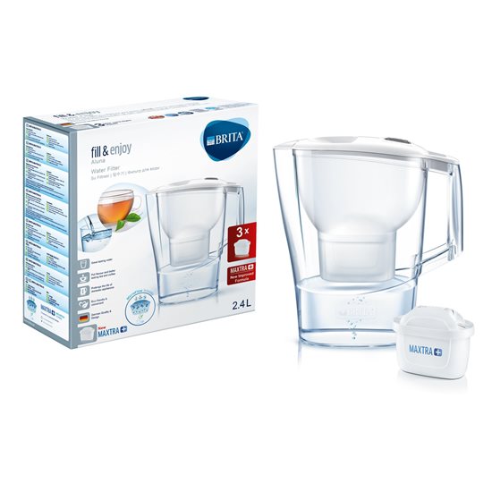 Кувшин для фильтрации воды (белый) BRITA Aluna Cool 2,4 L Maxtra+ 