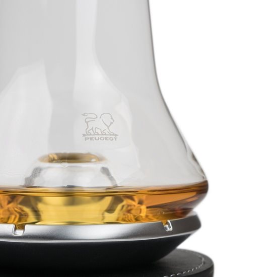 Whiskey glass, 380 ml, "Les Impitoyables", with cooling base - Peugeot