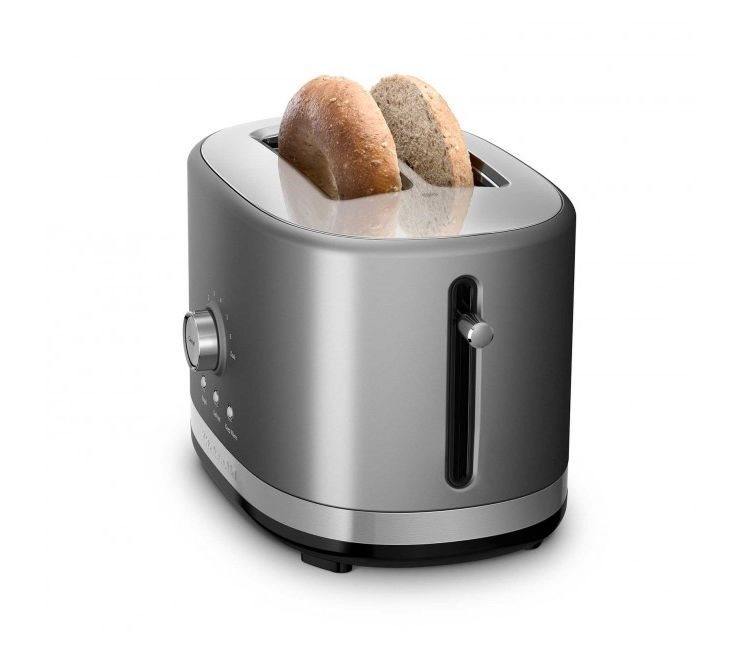 KitchenAid KMT4116CU Contour Silver 4-slice Long Slot Toaster with