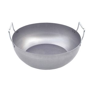 Deep frying pan, 28 cm, steel - "de Buyer" brand