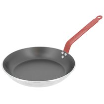 Non-stick frying pan, 32 cm, "CHOC Resto HACCP", red - de Buyer