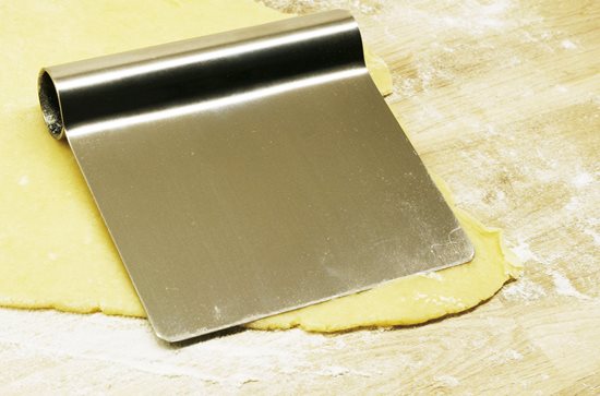 Dough cutter, 12 x 12 cm, stainless steel  - de Buyer