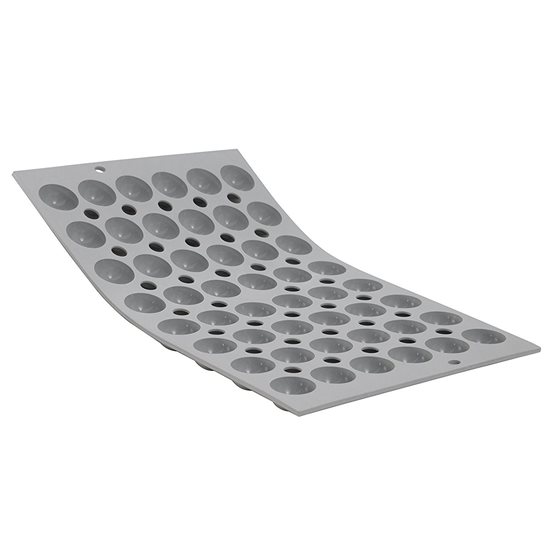 Silicone mold for 48 mini cookies, 30 x 17.6 cm - "de Buyer" brand