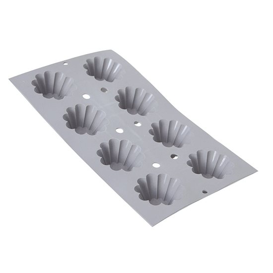 Silicone mold for 8 muffins, 30 x 17.6 cm - "de Buyer" brand