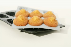 Forma din silicon pentru 9 madlene 30 x 17,6 cm - de Buyer