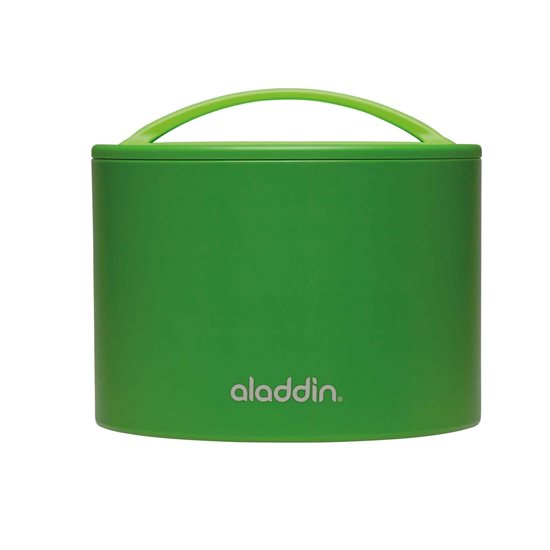 Recipiente plástico para alimentos de 600 ml, Verde - Aladdin