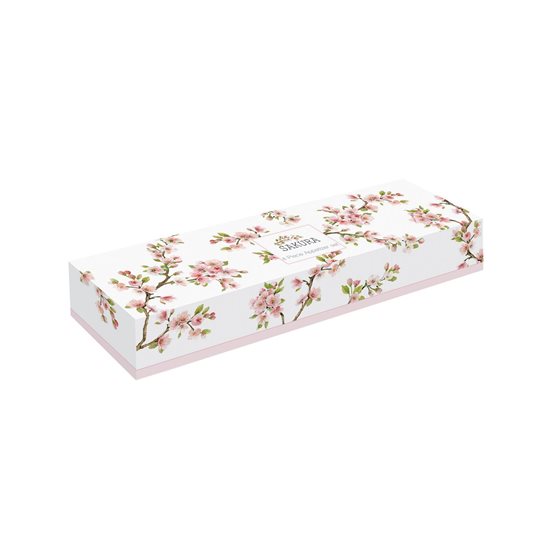 "Sakura" 4-piece set for serving appetizers - Nuova R2S