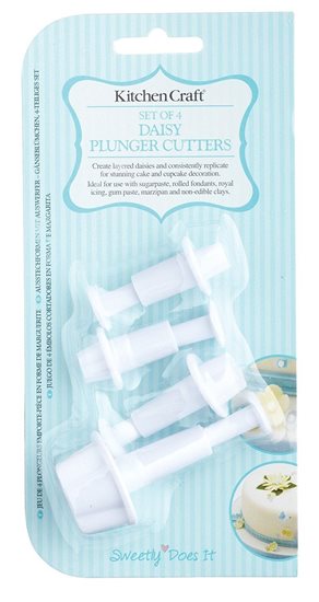 Set for decorating cakes, 4 pieces, 23 mm - by Kitchen Craft