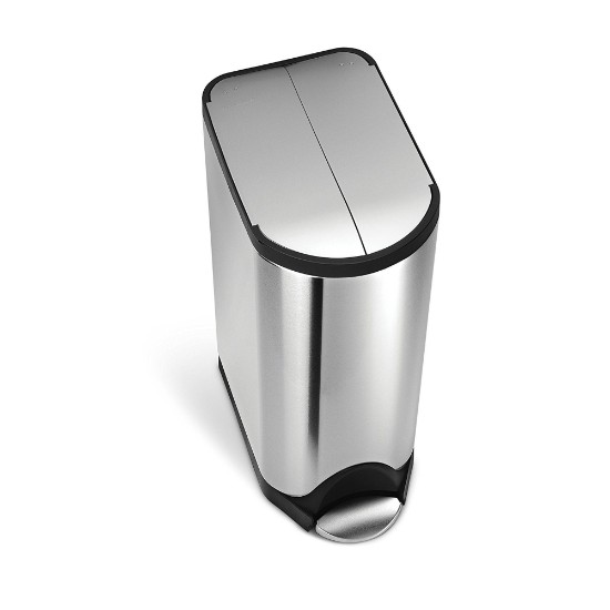 Poubelle à pédale, 30 L, inox - simplehuman