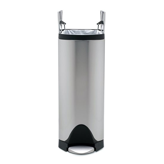 Kanta za smeće na pedale, 30 L, inox - simplehuman