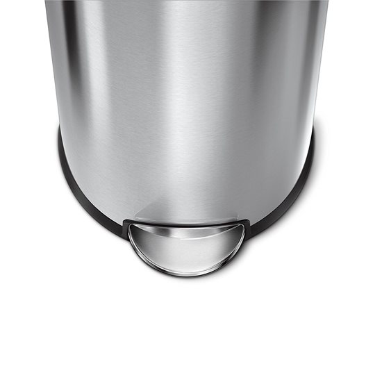 Poubelle à pédale, 30 L, inox - simplehuman