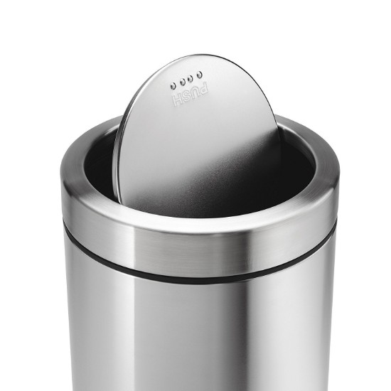 Çöp kutusu, 55 L, paslanmaz çelik - "simplehuman" marka
