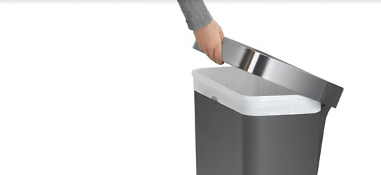 Kanta za smeće na pedale, 45 L, plastična - simplehuman