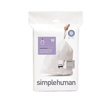 Trash bags, code B, 6 L / 30 pcs., plastic - "simplehuman" brand