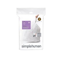 Trash bags, code F, 25 L / 20 pcs., plastic - "simplehuman" brand