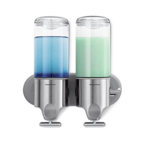 Set of 2 liquid soap dispensers - "simplehuman" brand