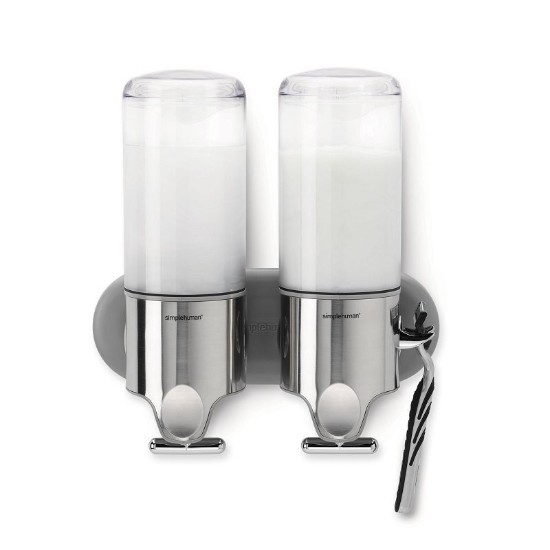 Set van 2 dispensers voor vloeibare zeep, 2 × 440 ml - simplehuman