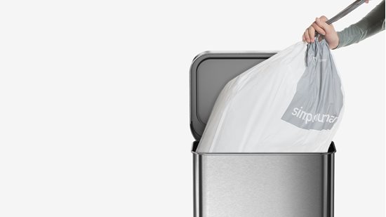 Мешки для мусора, код К, 35-45 л / 60 шт, пластиковые - simplehuman