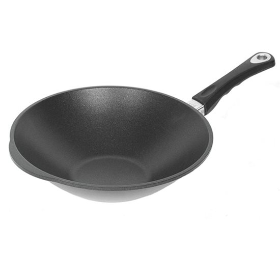 Wok pan, aluminum, 36 cm - AMT Gastroguss