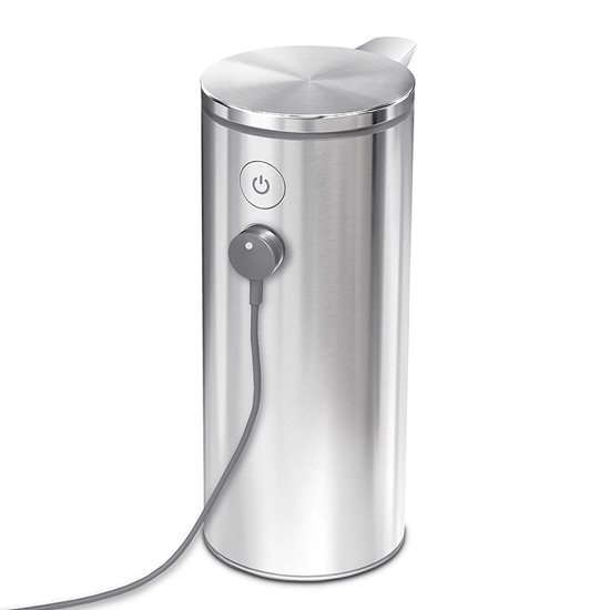 Dispenser för flytande tvål med sensor, 266 ml, Brushed - simplehuman