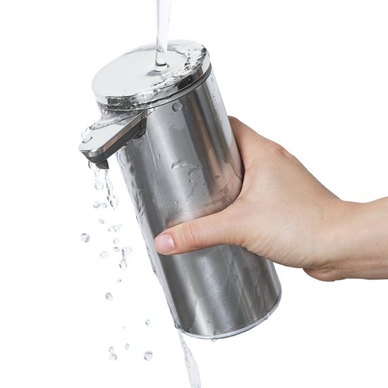 Dispenser voor vloeibare zeep met sensor, 266 ml, Brushed - simplehuman