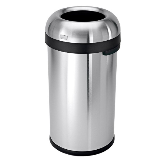 Mülleimer, 80 L, Edelstahl – simplehuman