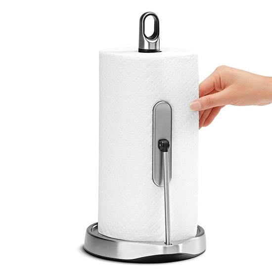 Suporte para rolo de papel toalha, 36,3 cm, aço inoxidável - simplehuman