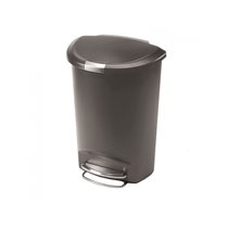 Trash can with pedal, 50 L, plastic - "simplehuman" brand