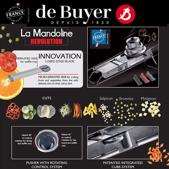 „Revolution Master“ mandolina – de Buyer