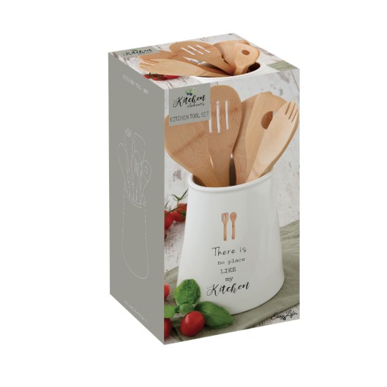 6-delni komplet kuhinjskih pripomočkov “Kuhinjski elementi” - Nuova R2S