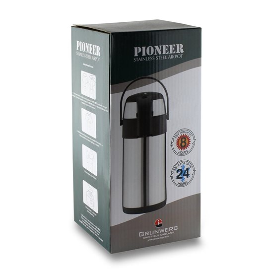 Botella aislante térmica "Pioneer", 4 l/42,5 cm - Grunwerg