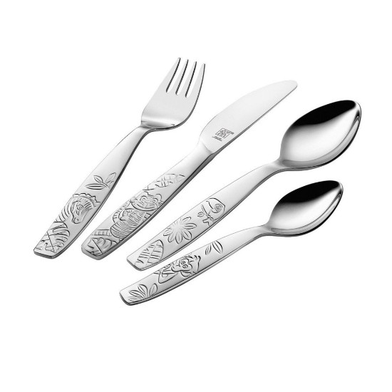 Kids' cutlery set, 4 pieces, <<Jungle>> - Zwilling