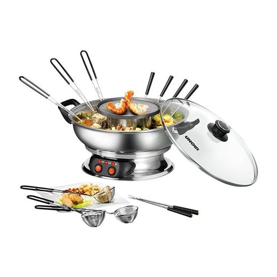 Asia Fondue Gerät, 1950 W - Marke UNOLD