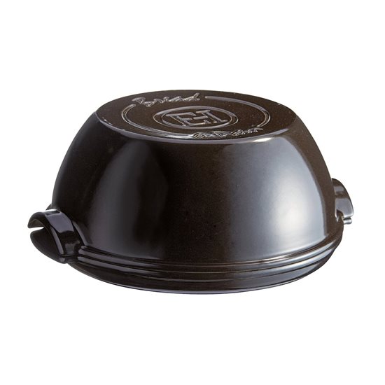 Loaf baking dish, ceramic, 30 cm, Charcoal - Emile Henry