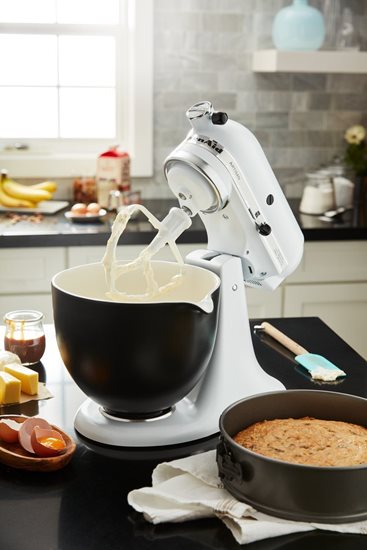 Ceramic bowl, 4.7L, Matte Black – KitchenAid