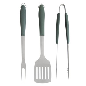 Set of 3 utensils for barbecue - Zokura