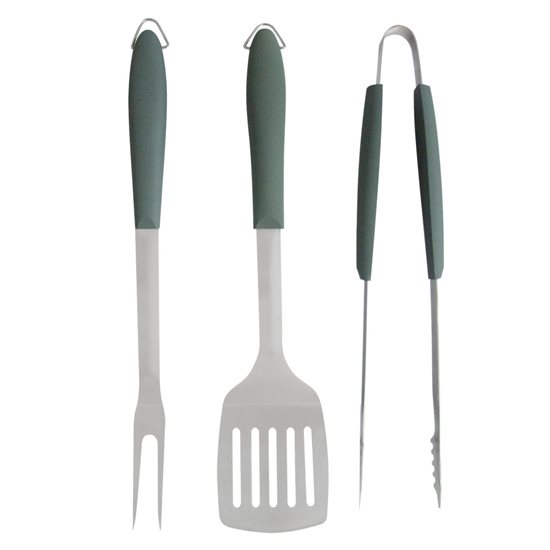 Conjunto de 3 utensílios para churrasco - Zokura