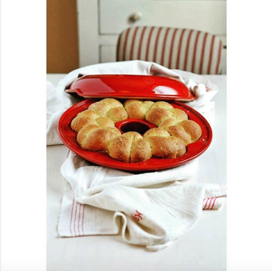 Bread baking dish 30.5 cm/1.9 l, <<Burgundy>> - Emile Henry 