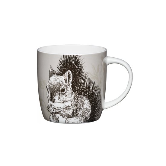 Mug, squirrel print, porcelain, 425 ml – Kitchen Craft