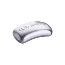 Stainless steel "Rub-a-way" odour absorbant, soap bar-shaped - Kitchen Craft
