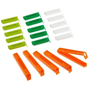 Set of 20 clips for sealing bags - made by Kitchen Craft