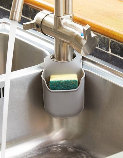 Turētājs trauku mazgāšanas sūkļiem, silikons - by Kitchen Craft