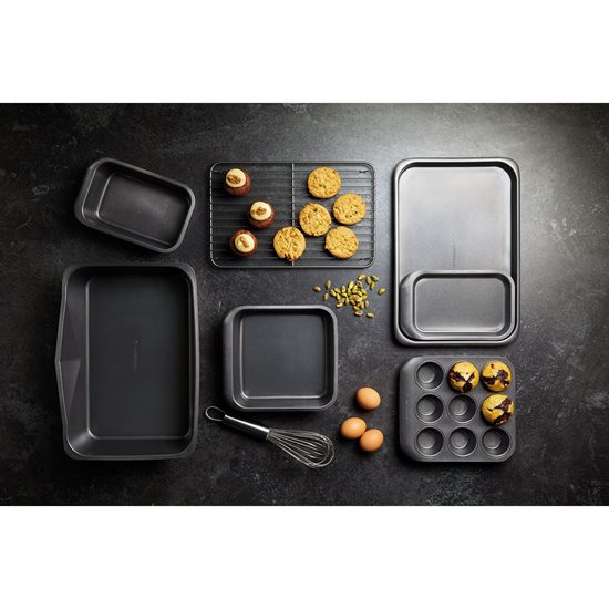 Set for baking 7 pieces, 41 x 31 cm, carbon steel - by Kitchen Craft