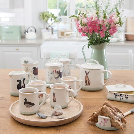 Kubek "Apple Farm" 350 ml, wykonany z ceramiki - Duck -  Kitchen Craft