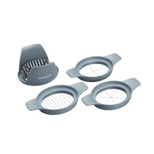 Utensil for slicing eggs with 3 accessories - by Kitchen Craft
