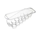 Contenitore frigorifero per uova, 32,5 x 11,5 cm, plastica - di Kitche