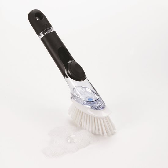 Escova de lavagem de louça com dispensador de detergente, 30,5 cm - OXO