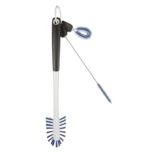 Ensemble de 3 brosses pour le nettoyage des bouteilles, nylon - OXO