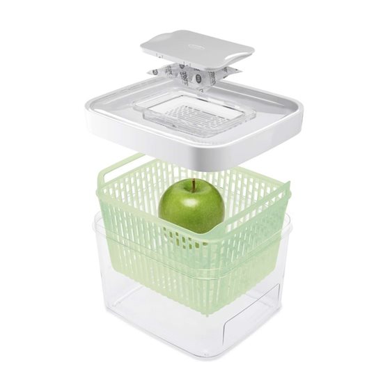 Recipiente para alimentos, 20 x 21,3 x 15,3 cm, 4 l - OXO